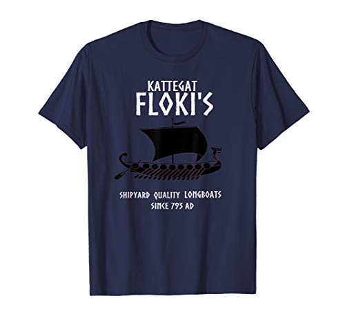 Viking Kattegat Floki T-Shirt for Viking warriors Lover