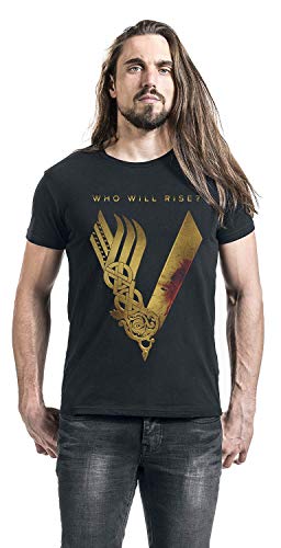 Vikings Who Will Rise T-Shirt schwarz S - 3