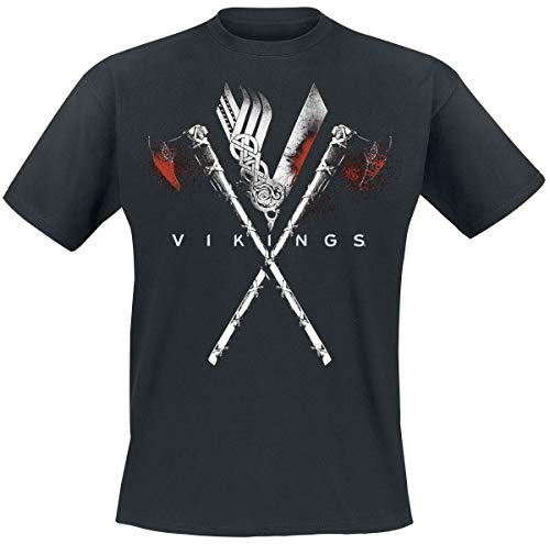 Vikings Axe to Grind T-Shirt schwarz