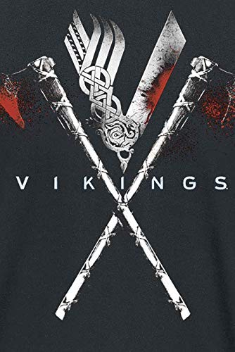 Vikings Axe to Grind T-Shirt schwarz S - 3