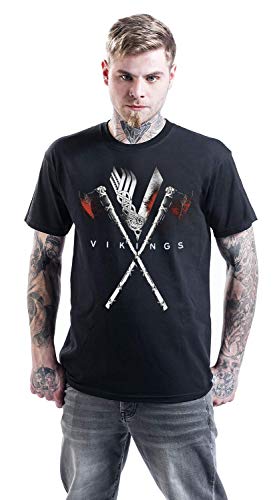 Vikings Axe to Grind T-Shirt schwarz S - 4
