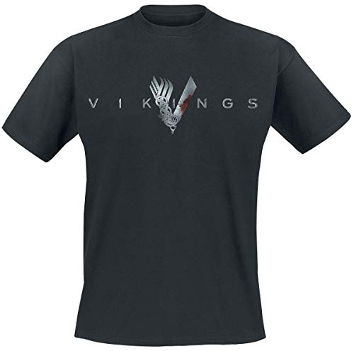 Vikings Welcome to Valhalla T-Shirt schwarz