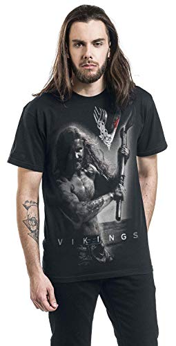 Vikings Rollo Axe T-Shirt schwarz S - 5