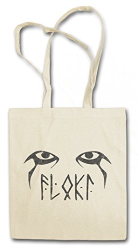 Floki Vikings Hipster Bag Beutel Stofftasche Einkaufstasche