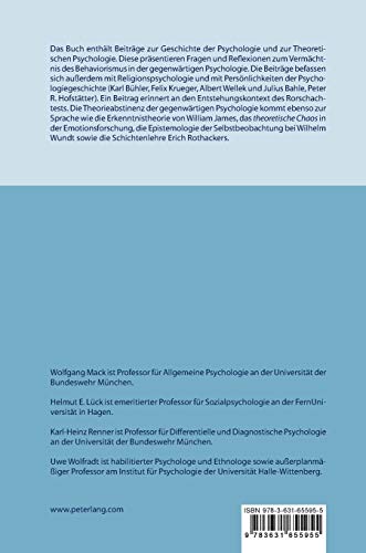 Behaviorismus und Erkenntnistheorie im psychologisch-historischen Kontext (Beiträge zur Geschichte der Psychologie, Band 27) - 3