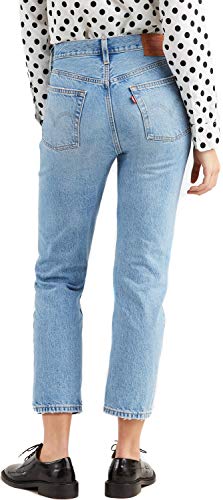 Levi's Levis 36200 501 Crop Jeans Damen Denim Light Blue 24 - 