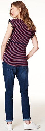 ESPRIT Maternity Damen Umstandsjeans Relaxed Jeans Baggy-Fit-Umstandsjeans Boyfriend (W26/L32 (Herstellergröße: 34/32), Medium Wash) - 