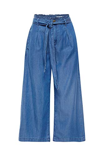 edc by ESPRIT Damen 049CC1B007 Flared Jeans, Blau (Blue Medium Wash 902), W25 (Herstellergröße: 25/28) - 