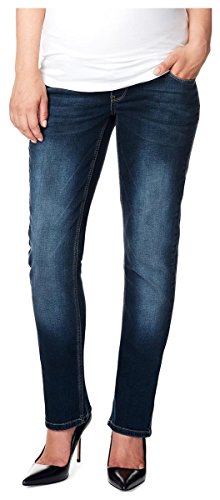 Noppies Damen Straight Leg Jeans Umstands Jeans Lois Plus Stone Wash