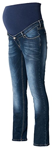 Noppies Damen Straight Leg Jeans Umstands Jeans Lois Plus 46-54 (36, Stone wash) - 