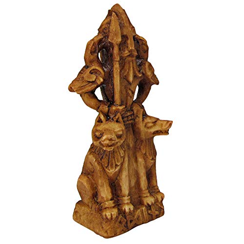 Dryad Design Die All-Father nordischen Gott Odin Figur - Holz-Finish - 