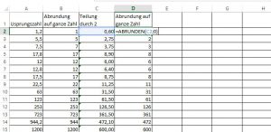 gerade zahl excel abrunden