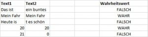 excel formelarten logische formeln