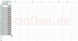 excel fortlaufendes jahr beispiel