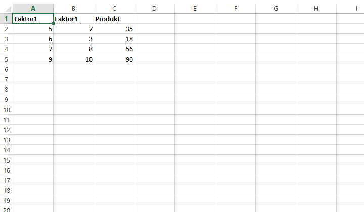 excel zellbezug multiplikation beispiel