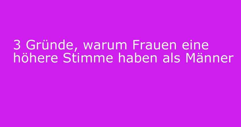 Warum blasen frauen