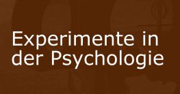 psychologie experimente methode