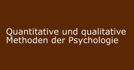 psychologie quantitative qualitative methoden