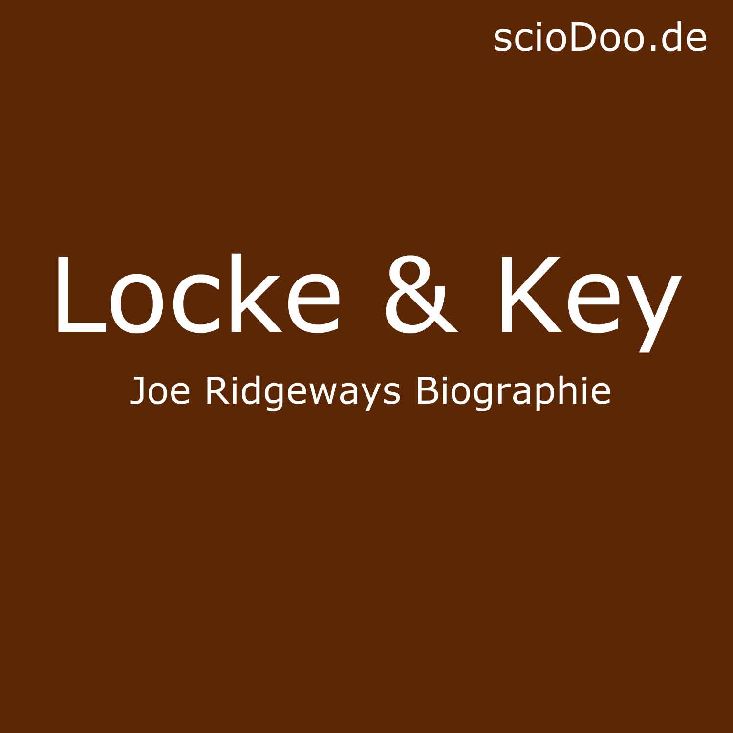 Joseph Ridgeway Joe Ridgeways aus Locke & Key: Vorgeschichte und Tod des Lehrers von ...