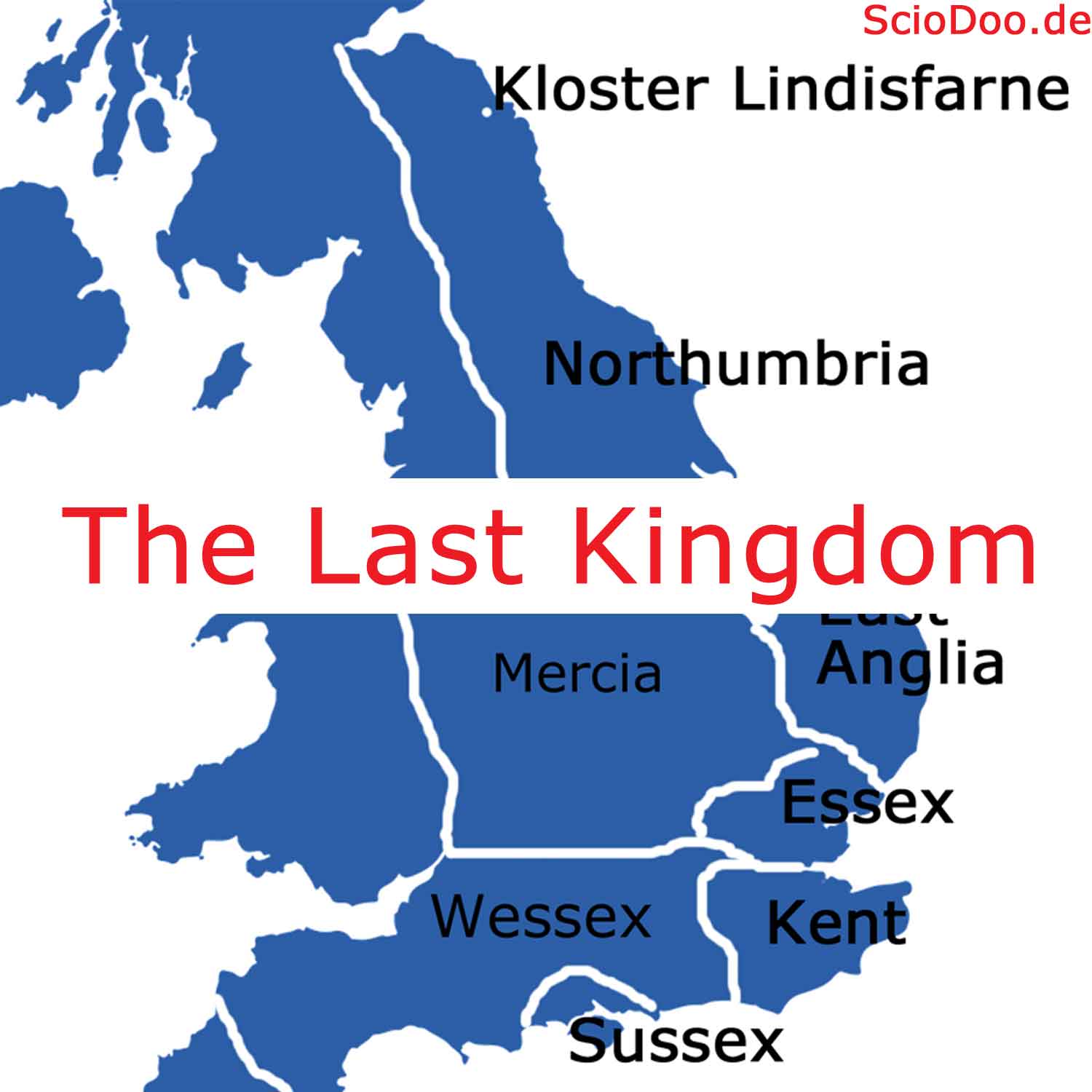 last kingdom map of england