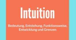 intuition bedeutung entwicklung entstehung funktionsweise grenzen