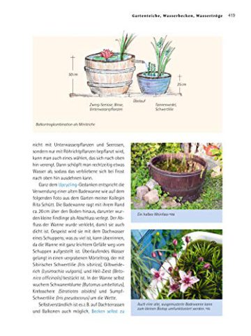 Handbuch Wasser im Garten. Wasser sparen, nachhaltig nutzen, Teiche und Biotope planen und anlegen - 5