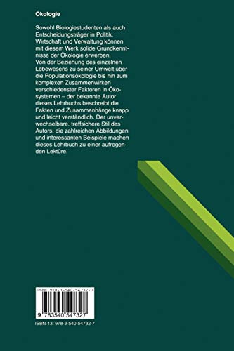 Ökologie: Ein Lehrbuch (Springer-Lehrbuch) - 2