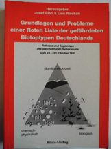 Grundlagen und Probleme einer Roten Liste der gefährdeten Biotoptypen Deutschlands - 1