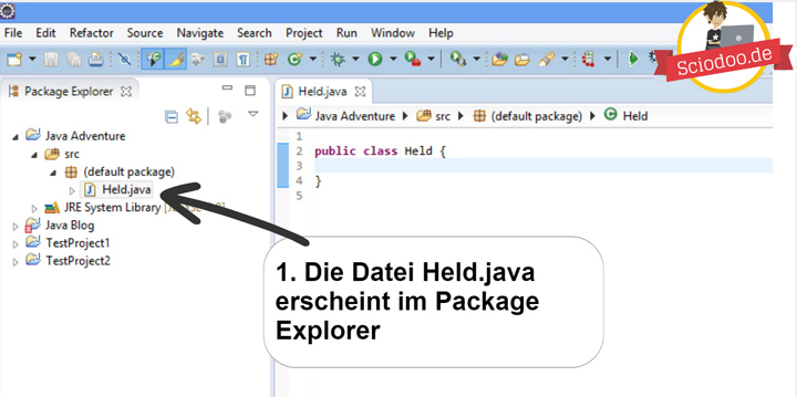 Erstellte-Java-Klassen-erscheinen-im-Package-Explorer