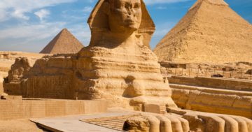 Große Sphinx in Gizeh