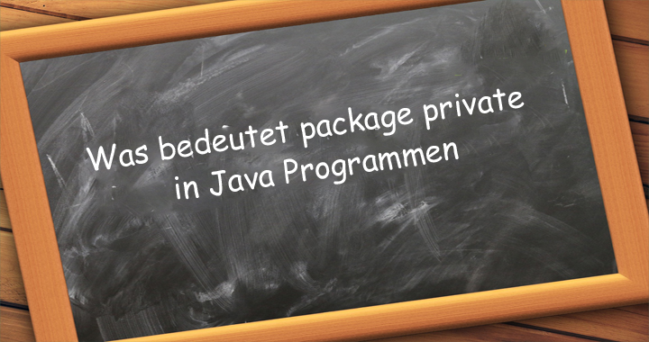Java Access Modifier package private