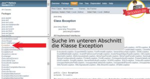 Java-Exception-Klasse