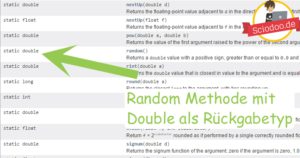 Java-Zufallszahl-Random-Math-Klasse