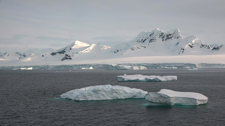 eiswüste berge antarktis