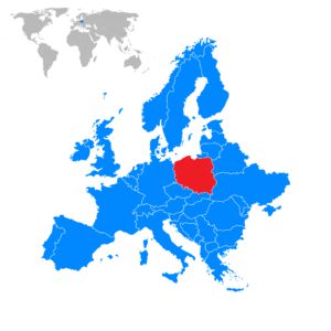 Polen Weltkarte Europakarte