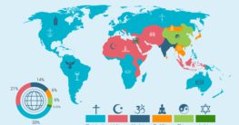 Verbreitung der Weltreligionen