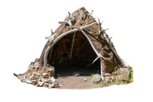 Wie wohnten die Menschen in der Steinzeit
