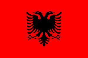 albanien flagge