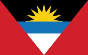antigua und barbuda flagge