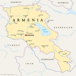 armenien landkarte