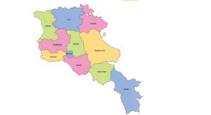 armenien provinzen verwaltung