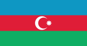 flagge aserbaidschan