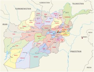 politische-aufteilung-provinzen-Afghanistan