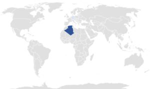 wo liegt algerien