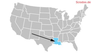 wo liegt Louisiana (USA)