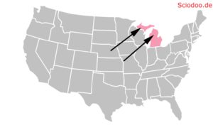 wo liegt Michigan (USA)