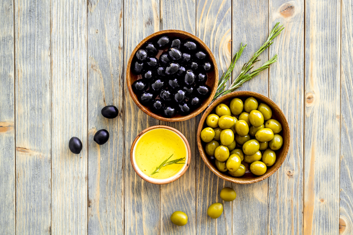 unterschied grüne und schwarze oliven