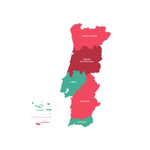 Regionale Einteilung Portugals
