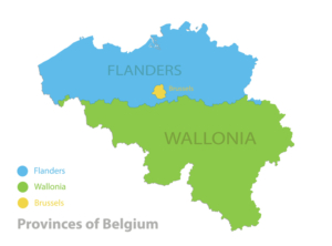 Flandern ist eine Region im Norden Belgiens