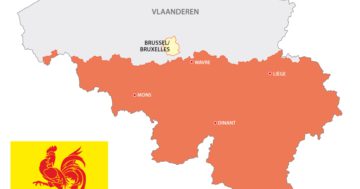 Die Wallonie liegt im Süden Belgiens
